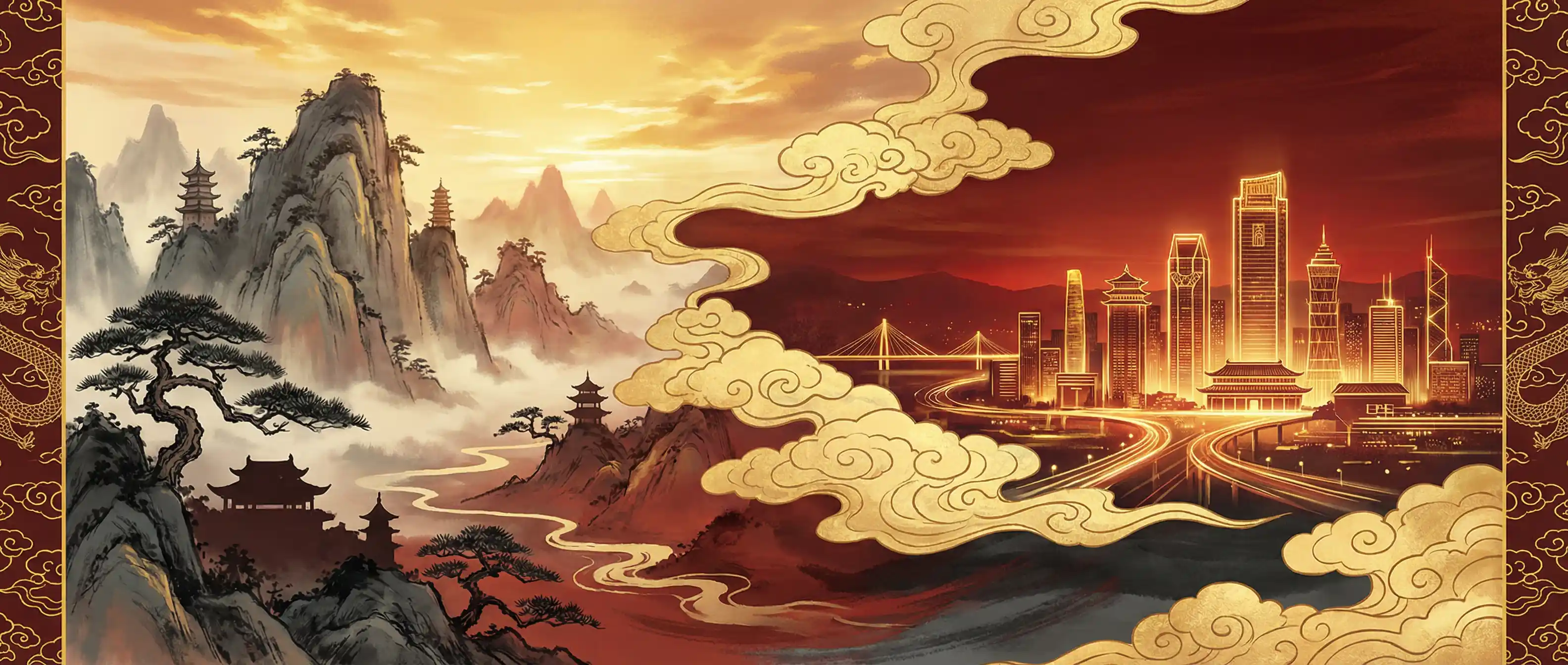亲爱的回家吧 华风推荐横幅背景